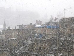 Bitlis yeniden kar yağışının etkisine girdi