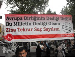 Zina Tekrar Suç Sayılsın!