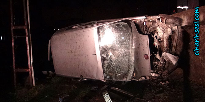 Çınar'da trafik kazası: 1 ölü, 2 ağır yaralı