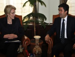 ABD Ankara Büyükelçiliği kültür ateşesi Selçuk Üniversitesini ziyaret etti