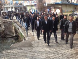 HÜDA PAR'dan Bahçesaray'a çıkarma