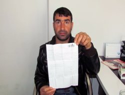 Çalınan motosikleti başına iş açtı