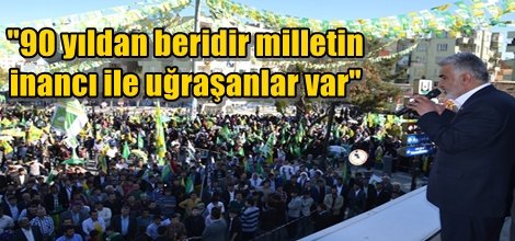 Zekeriya Yapıcıoğlu: "90 yıldan beridir milletin inancı ile uğraşanlar var"