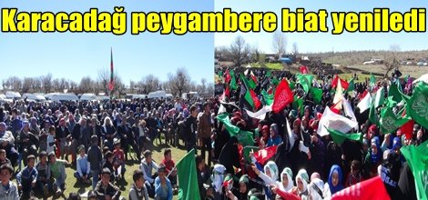 Karacadağ peygambere biat yeniledi