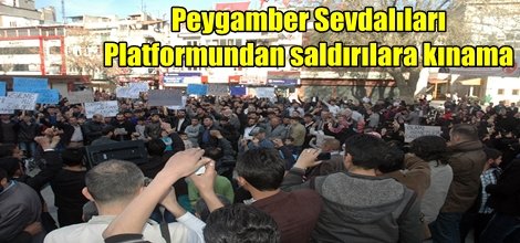 Peygamber Sevdalıları Platformundan saldırılara kınama