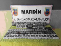 Mardin'de kaçak cep telefonu ele geçirildi