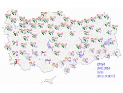 Ülke genelinde hava durumu