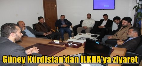 Güney Kürdistan'dan İLKHA'ya ziyaret