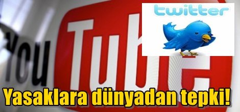 Yasaklara dünyadan tepki!