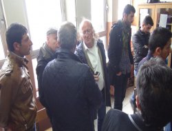 Avrupa İHD heyeti basının çalışmasını engelledi