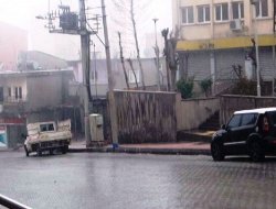 Şırnak'ta dolu yağışı etkili oldu