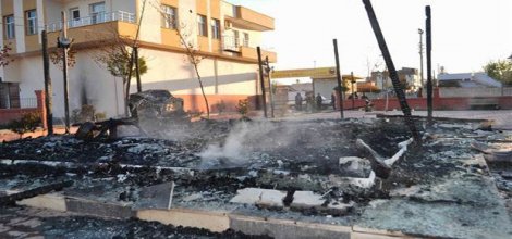 Ceylanpınar savaş alanına döndü