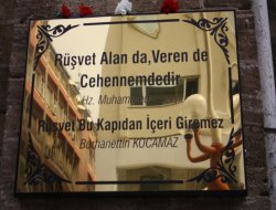 "Rüşvet alan da veren de cehennemdedir"