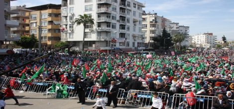 Mersin'de Kutlu Doğum Coşkusu