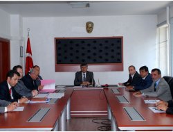 Bilecik İl Encümen Toplantısı Yapıldı