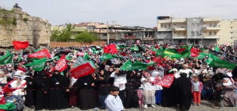 Silvan'da 'Kutlu Doğum' coşkusu