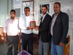 Hayırseverlere Kutlu Doğum plaketi verildi