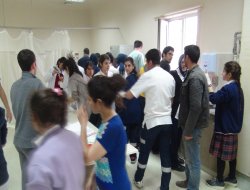 Ergani'de 22 öğrenci yemekten zehirlendi