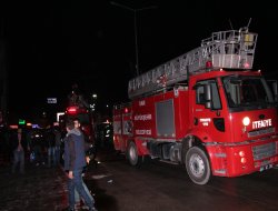 Van'da korkutan yangın