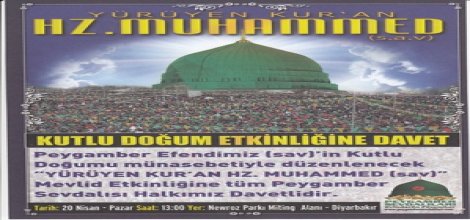 Diyarbakır mevlidi bugün Newroz Parkı'nda