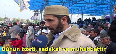 Bunun özeti, sadakat ve muhabbettir