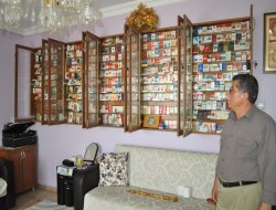 25 yılda topladığı malzemelerle koleksiyon oluşturdu