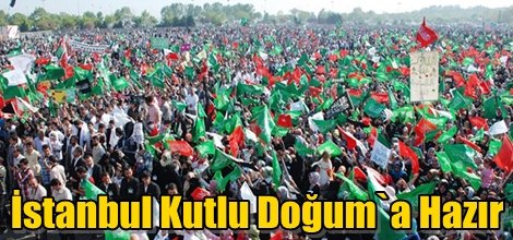 İstanbul Kutlu Doğum`a Hazır