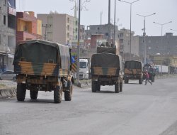 Silopi'de askeri sevkiyat