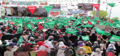 Şırnak Muhammedî sevdasını ispat etti