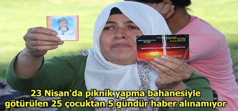 1 Mayıs'ta kaç çocuk götürülecek?