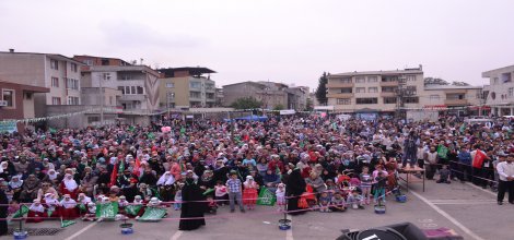 Bursalılar Kutlu Doğum etkinliği için bir araya geldi
