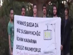 ODTÜ'lü öğrencilerden Mısır'daki idam kararlarına tepki