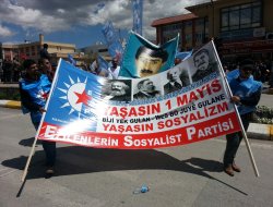 Sol kesimin 1 Mayıs kutlamalarında İslami değerlere hakaret
