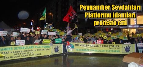 Peygamber Sevdalıları  Platformu idamları  protesto etti
