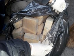 Ağrı'da 62 kilo eroin ele geçirildi