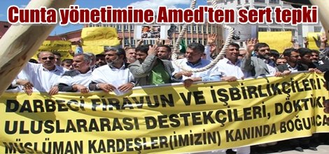 Cunta yönetimine Diyarbakır'dan sert tepki