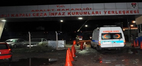 Kandıra cezaevinde yangın çıktı