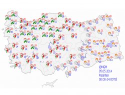 Kuvvetli yağış uyarısı