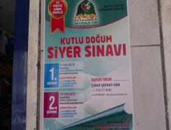 Çınar’da kutlu doğum siyer sınavı başvuruları başladı