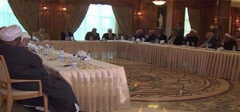 Sisi, tarikat şeyhleriyle görüşürken ağladı! video