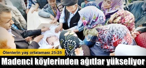 Madenci köylerinden ağıtlar yükseliyor