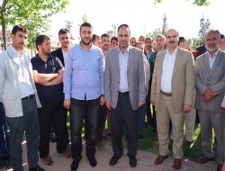 Veysi Gültekin, tekbirlerle karşılandı