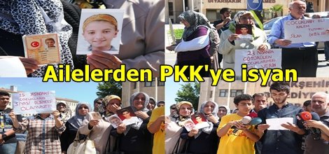 Ailelerden PKK'ye isyan