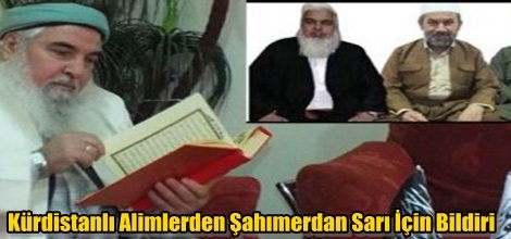 Kürdistanlı Alimlerden Şahımerdan Sarı İçin Bildiri