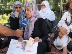 Dağa kaçırılan çocukların aileleri eylemlerini sürdürüyor