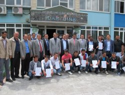 23 çoban 'Sürü Yönetimi' sertifikası aldı