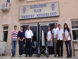 Kızıltepe'li öğrencilerden engelliler için örnek davranış