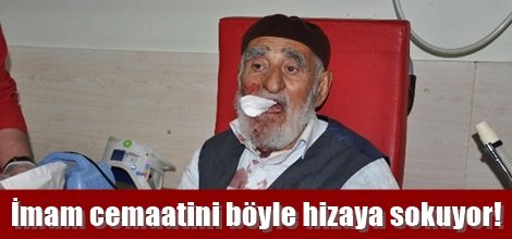 İmam cemaatini böyle hizaya sokuyor!