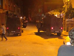 Batman'da gece olaylar çıktı