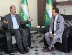 Can TV'den HÜDA PAR'a geçmiş olsun ziyareti